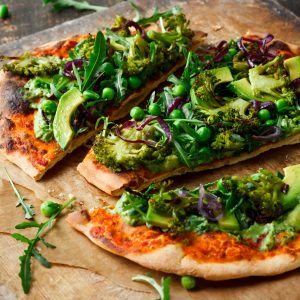 Pizza con verdure!